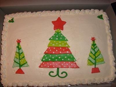Christmas - Cake by Pamela