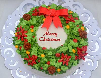 Merry Christmas  - Cake by Divya iyer