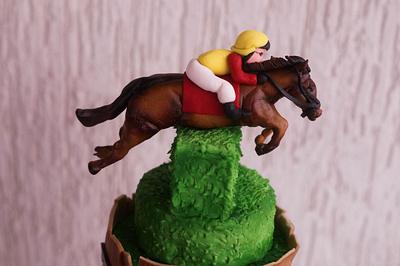 Horse racer cake - Cake by Zoeys Bakehouse