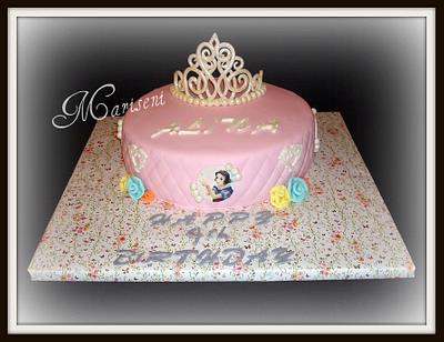 Disney Princess Tiara Cake - Cake by Slice of Sweet Art