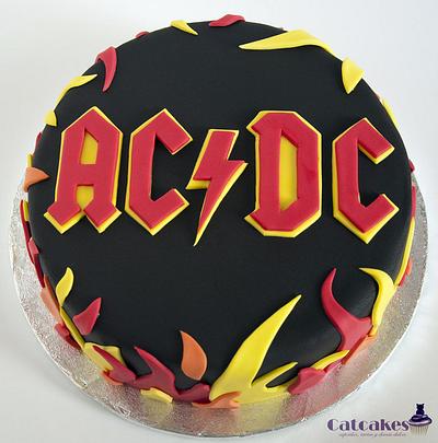 ACDC cake - Cake by Catcakes