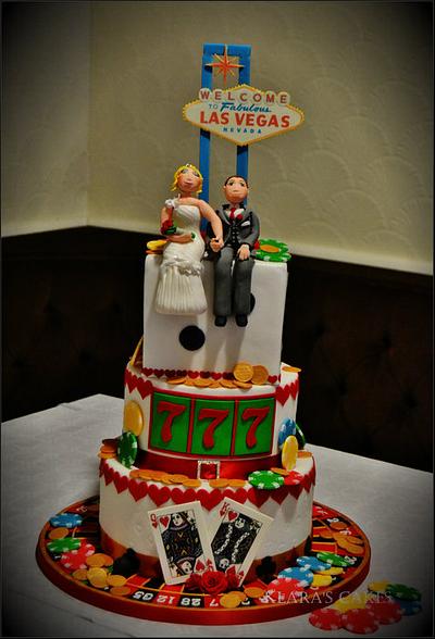 Viva Las VEgas - Cake by Klaras Cakes