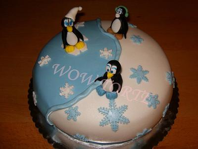 Penguin cake - Cake by Ana