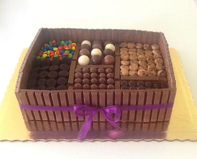 Candy Box Cake - Cake by Sugar Me Cupcakes