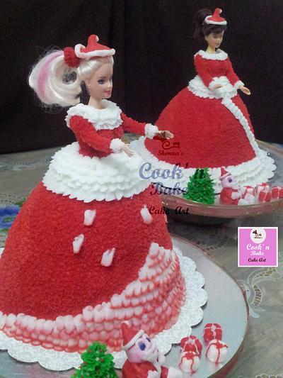 Xmas n New year special cakes "Angelic Blush" - Cake by Shimna Abdul Majeed