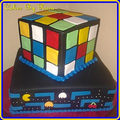 Pac-Man Cake - Cake by Rosa