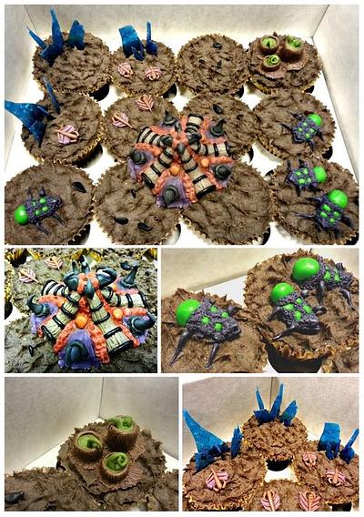 Starcraft II Cupcakes - Cake by Vicky