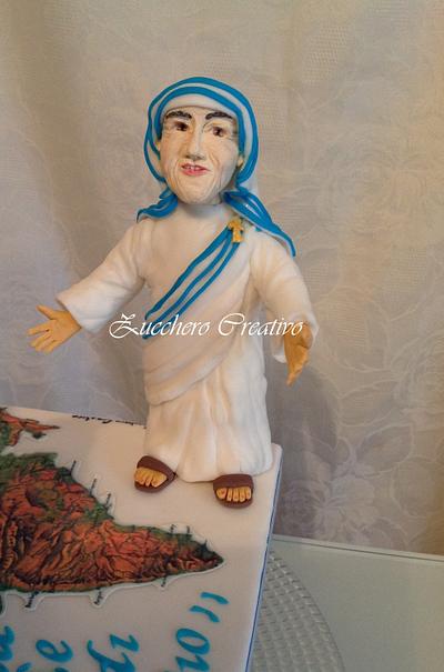 Madre Teresa - Cake by ZuccheroCreativo
