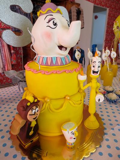 Beauty and the Beast - Cake by Pincel Mágico
