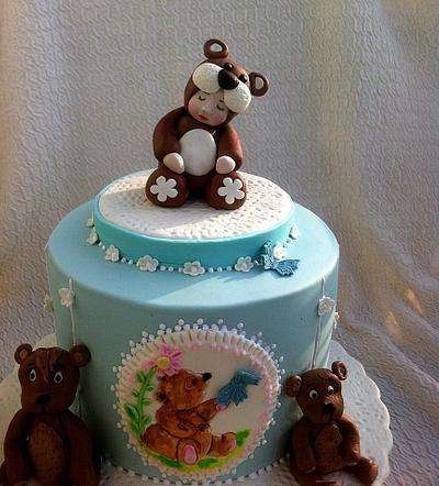 Baby Bear - Cake by Ditsan