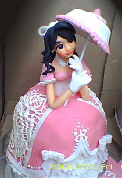 Ballgown cake - Cake by Marissa's Sugar & Chocolate Art