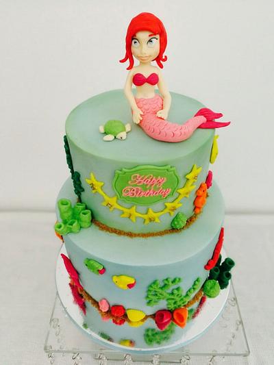 Mermaid cake  - Cake by Samyukta