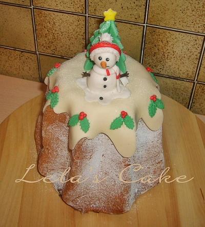 Pandoro natalizio  - Cake by Daniela Morganti (Lela's Cake)