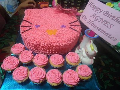My First Hello Kitty Cake - Cake by Venelyn G. Bagasol