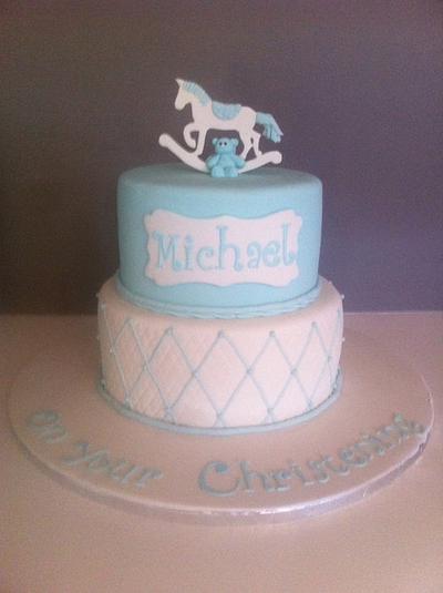 "Master Michaels Christening" - Cake by Ninetta O'Connor