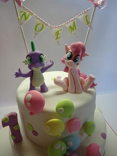 Spike and Pinky Pie - Cake by Diletta Contaldo