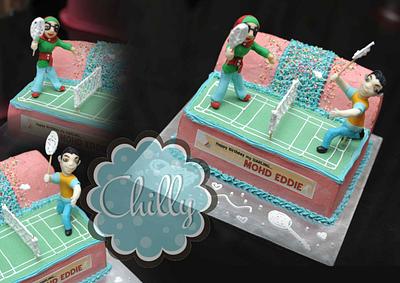 badminton - Cake by Chilly