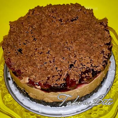 Schwarzwalder Kirsch Cheesecake - Cake by Take a Bite