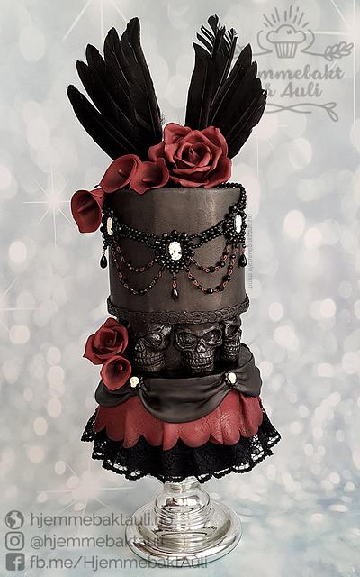 My gothic birthday cake - Cake by Hjemmebakt på Auli