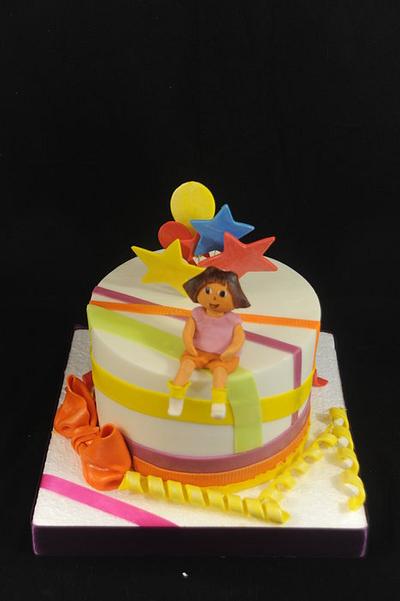 Dora the Explorer Cake - Cake by Sugarpixy