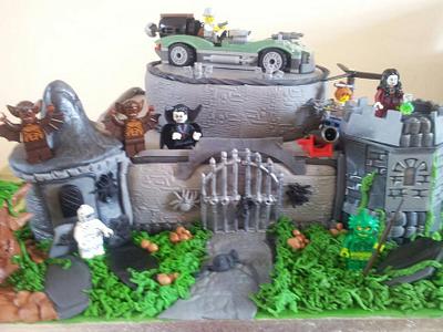 Lego Monster Fighter cake - Cake by Chantal Hellens