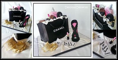 Chanel Giftbag Cake - Cake by DeliciousDeliveries