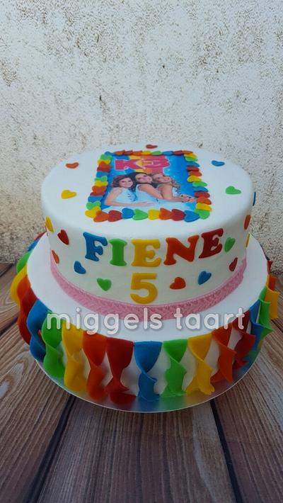 colourfull K3 - Cake by henriet miggelenbrink