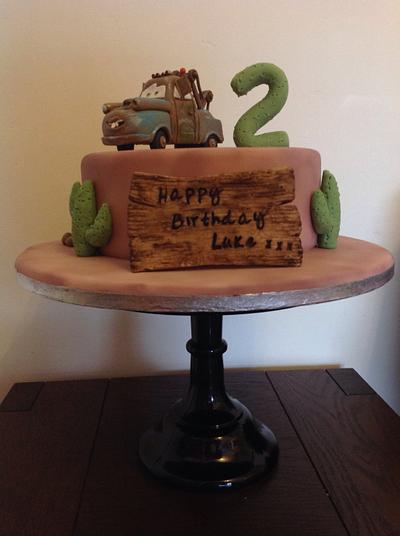 Mater - Cake by Sue's Sugar Art Bakery 