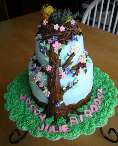 Spring Bird - Cake by CakeChick