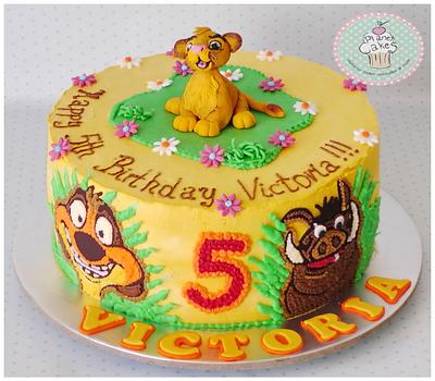 Simba - Cake by Planet Cakes