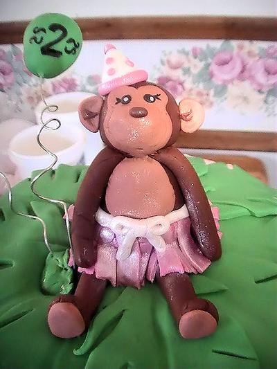 Birthday Monkey - Cake by Jessica (Faughn) Beard