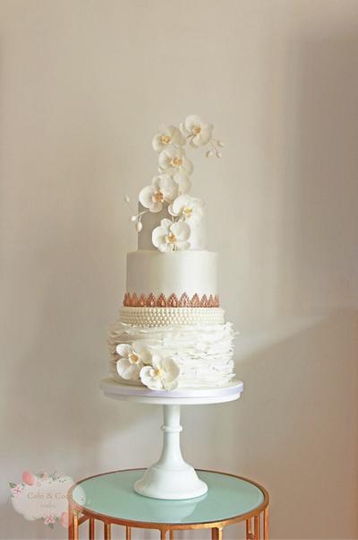 Orchids - Cake by Cobi & Coco Cakes 