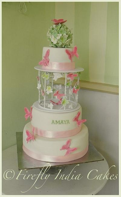 Victorian Spring - Cake by Firefly India by Pavani Kaur