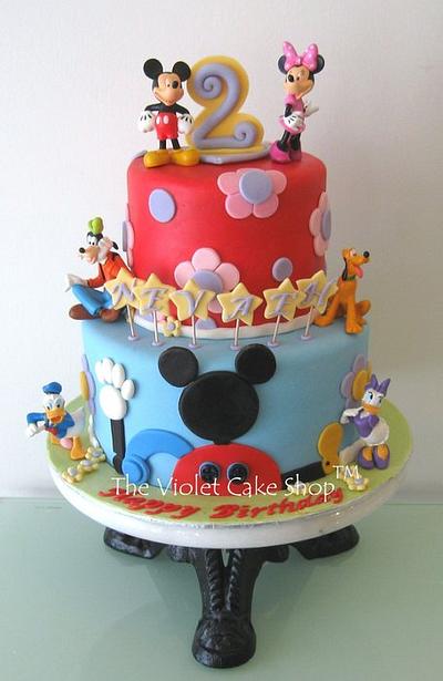 Mickey & Friends - Cake by Violet - The Violet Cake Shop™