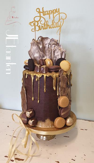 Chocolate lovers overload - Cake by Judith-JEtaarten