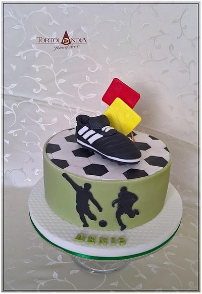 Football cake - Cake by Tortolandia