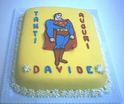 Superman cake! - Cake by Filomena