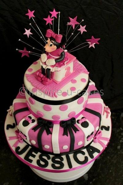 minnie mouse birthday cake - Cake by laineytich