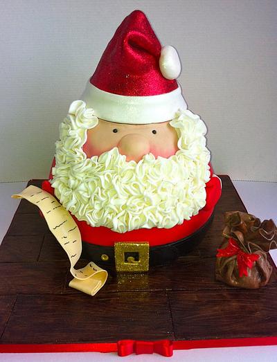 Santa cake - Cake by Carol