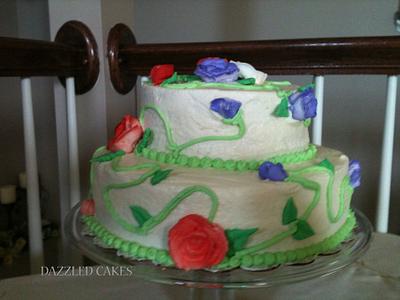 Anniversary cake - Cake by Memona Khalid
