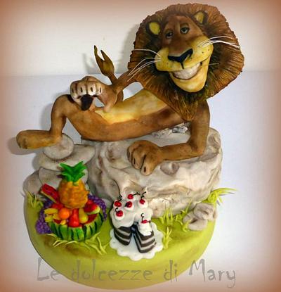 ... THE SIGN OF THE LION GOLOSONE ... - Cake by Olana Mary