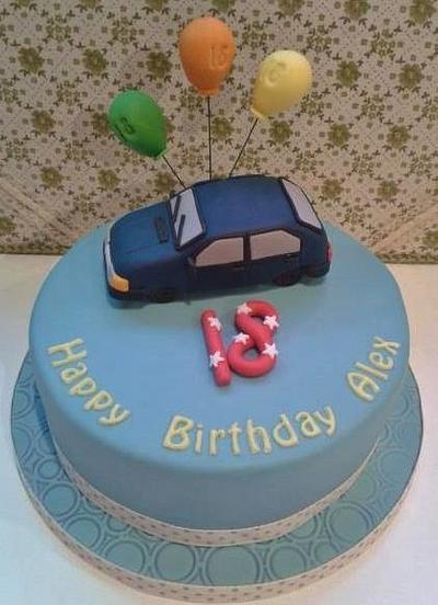 Skoda car model cake - Cake by Baked by Lisa
