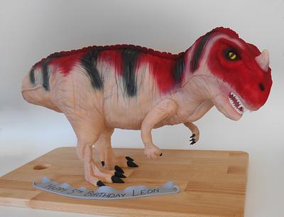 3D Toy Dinosaur Cake - Cake by Nada