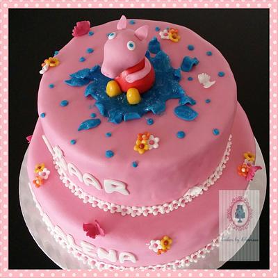 Peppa Pig Cake 4 Icing Smiles - Cake by Take a Bite