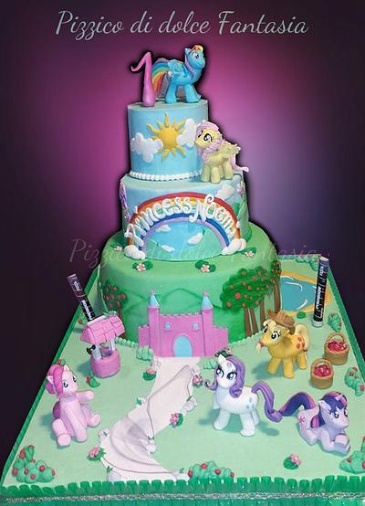 Cake My little Pony - Cake by Vanessa Consoli Pizzico di dolce Fantasia