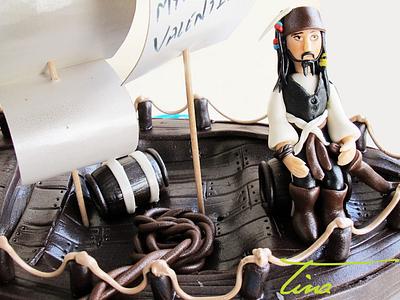 Pirate Cake - Cake by Tina Jadav