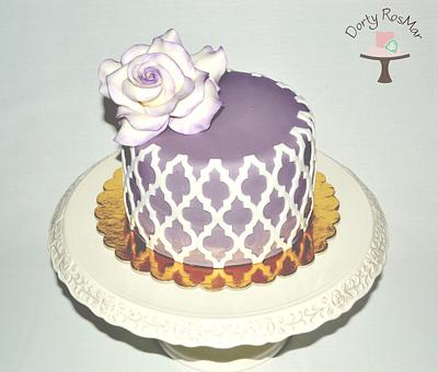 Birthday Rose Cake - Cake by Martina