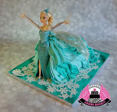 "Let It Go" - Cake by Cakes ROCK!!!  