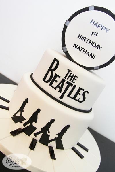 The Beatles Themed Birthday Cake! - Cake by Leila Shook - Shook Up Cakes