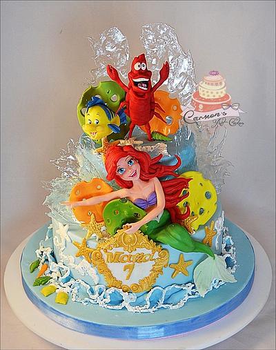The Little Mermaid - Cake by Carmen Iordache